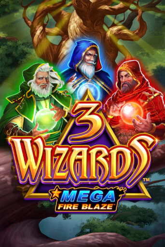 Демо игра Mega Fire Blaze: 3 Wizards от Playtech | Casino X BY
